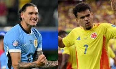 Pertandingan Seru Uruguay VS Kolombia