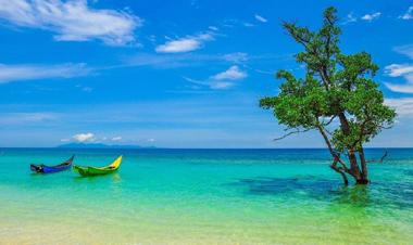 Pantai Lhok Mee, Pantai dengan Pesona Hamparan Pasir Putih di Aceh