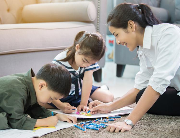 Cara Efektif Membimbing Anak Belajar di Rumah