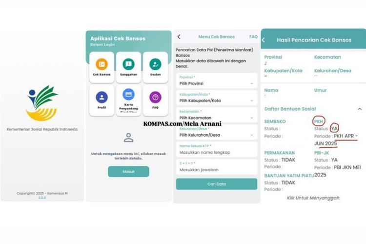 Cek Status Penerima Bansos PKH dan BPNT Agustus 2025, Pakai NIK KTP agar Tak Ketinggalan Bantuan!